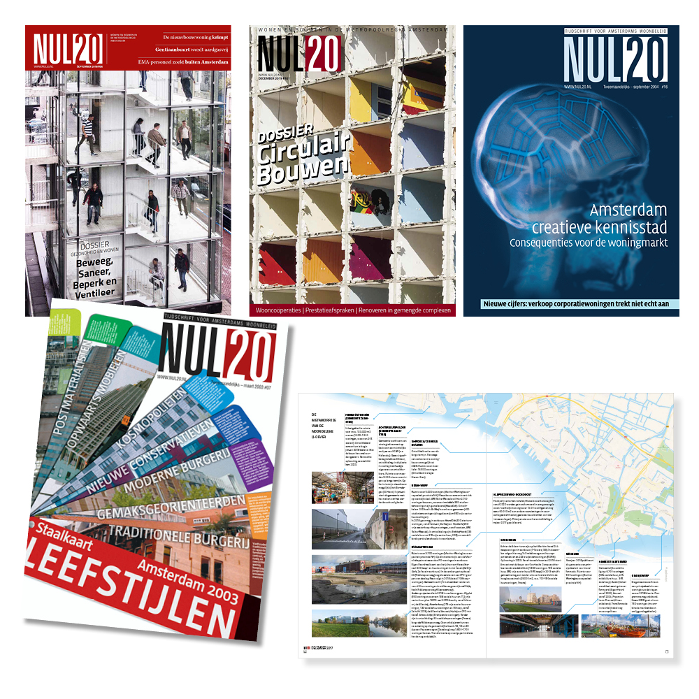 NUL20 covers tijdschriften