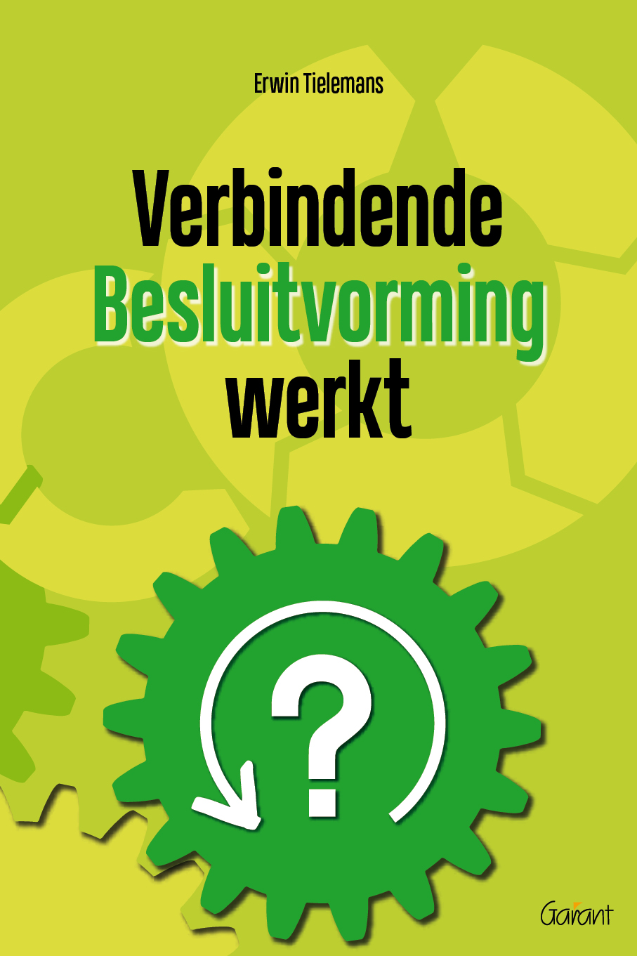 Boekcover verbindende besluitvorming